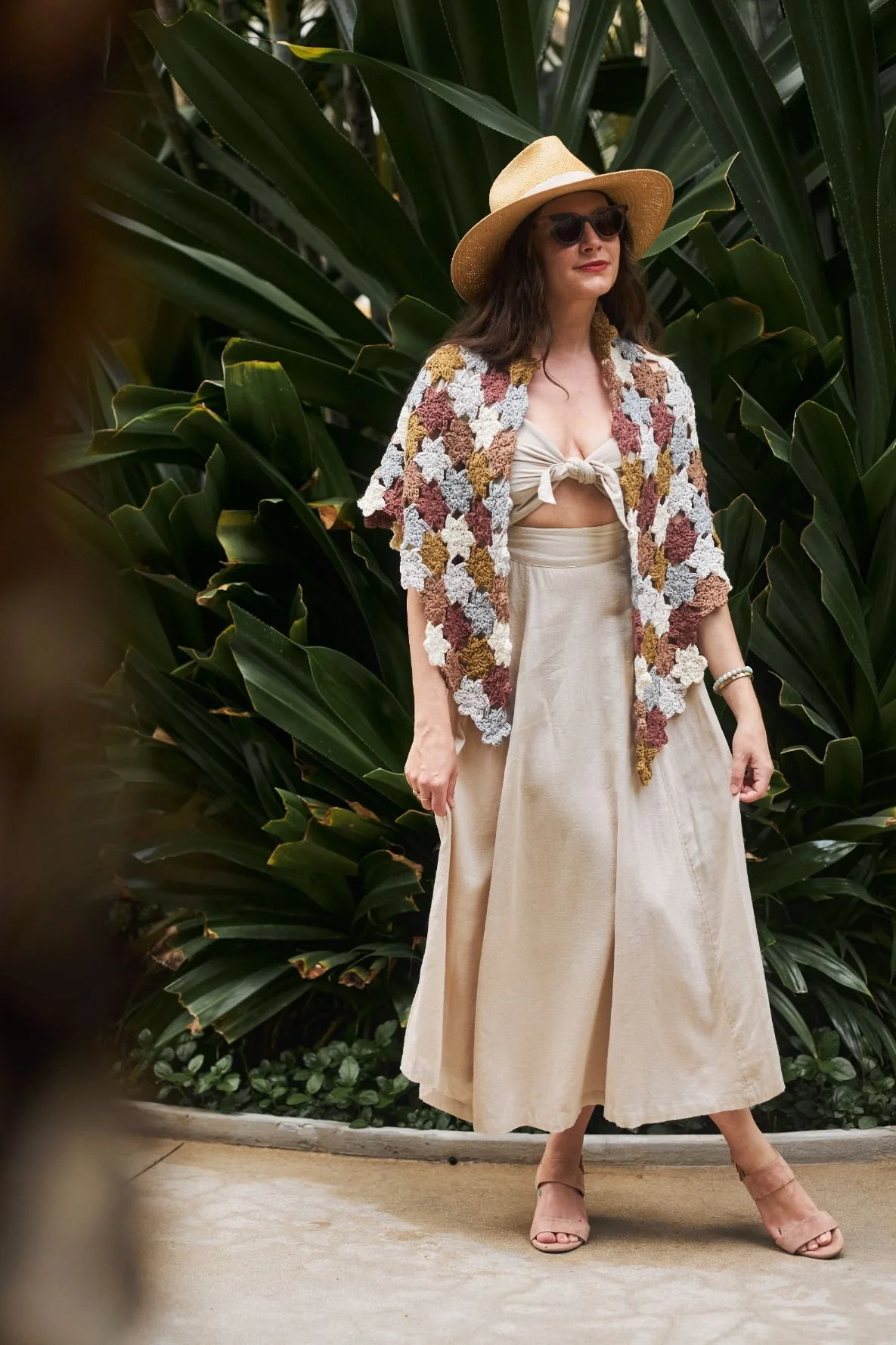 Midnight Jasmine Wrap Crochet Pattern — Two of Wands